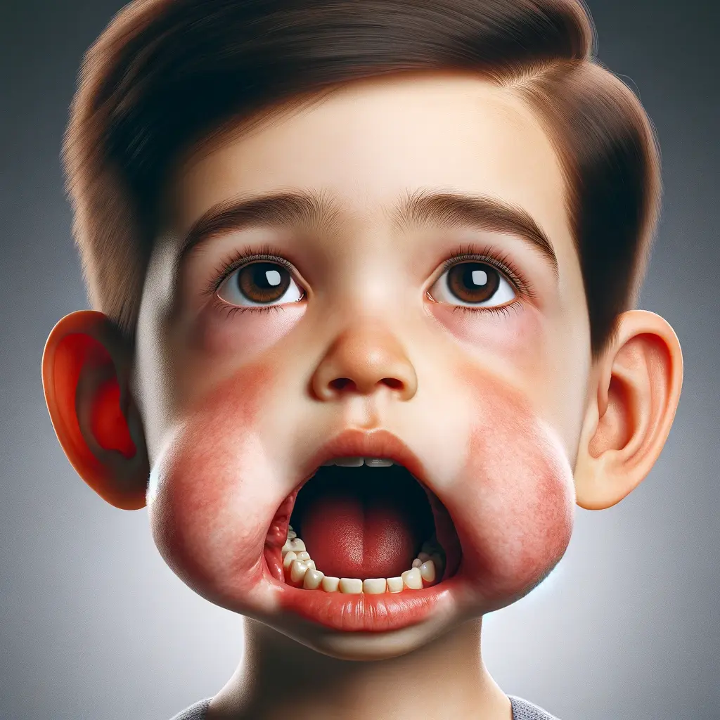 A type of visual representation of Adenoid Face in Children